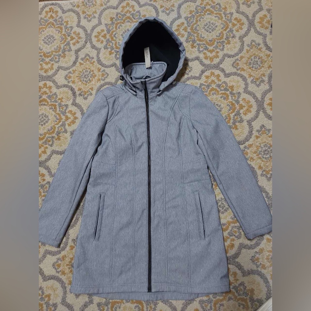 Reitmans grey rain jacket